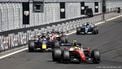 MADRID - Max Verstappen (Red Bull Racing) tijdens de Grote Prijs van Spanje op het Madring-circuit. SEM VAN DER WAL / ANP