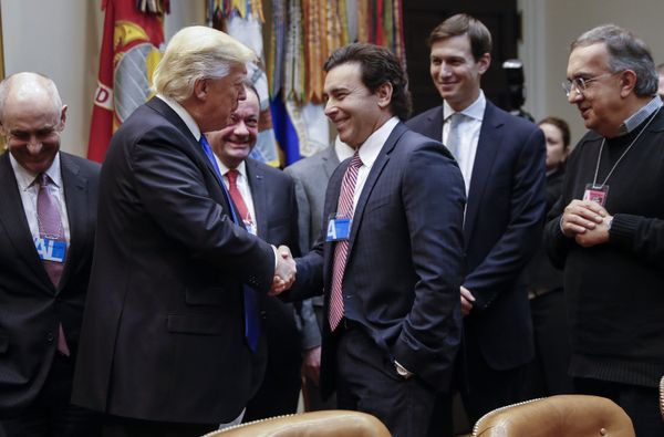 President Trump Meets With Key Automobile Industry Leaders