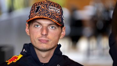 ZANDVOORT - Max Verstappen (Red Bull Racing) staat de pers te woord op het Circuit van Zandvoort, in aanloop naar de F1 Grand Prix van Nederland, op 28 augustus 2025 in Zandvoort, Nederland. ANP SANDER KONING