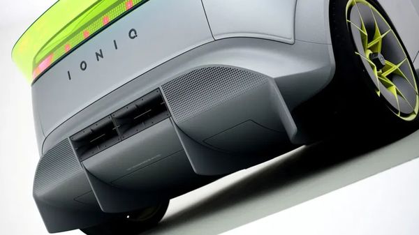 De Hyundai concept three diffuser