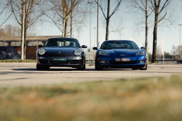 Porsche 911 997 Chevrolet Corvette C6 occasion tweedehands auto droomauto
