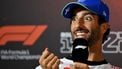 RB's Australian driver Daniel Ricciardo attends a press conference ahead of the Formula One Azerbaijan Grand Prix at the Baku City Circuit in Baku on September 12, 2024. 
Andrej ISAKOVIC / AFP