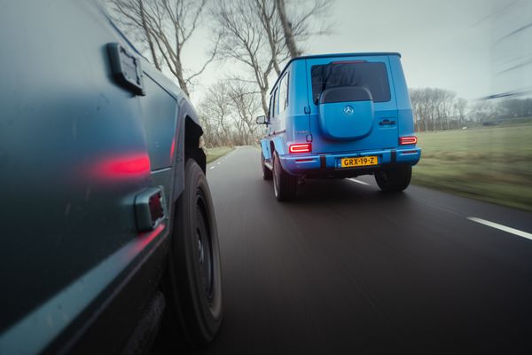 Mercedes G 580 EQ Mercedes-Benz Mercedes G-klasse Dongfeng MHero 1 EV elektrische auto 4x4