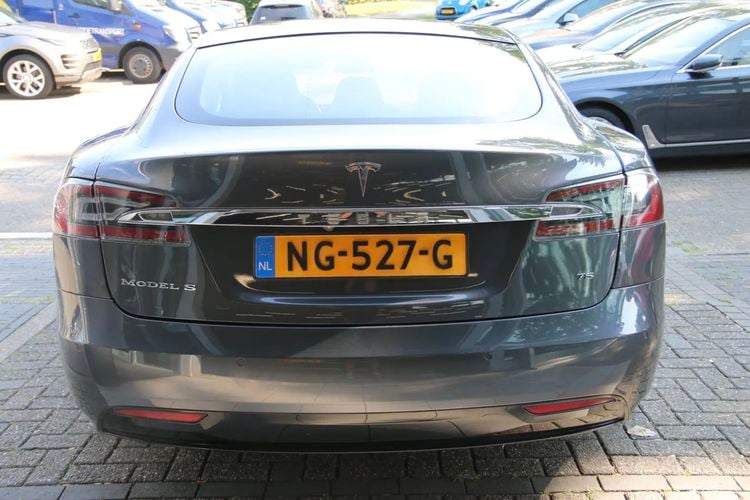 Tesla Model S 75 Base 2017 occasion tweedehands auto elektrische auto EV Free Tesla Supercharging levenslang gratis laden