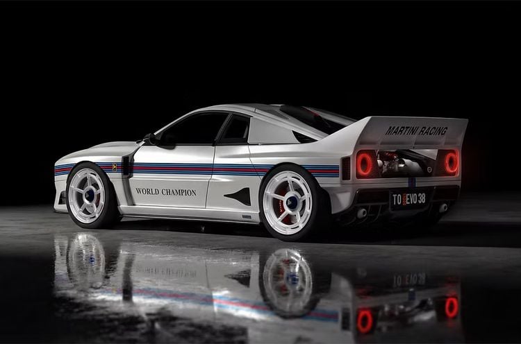 Kimera EVO38 Martini kost ruim 1 miljoen en krijgt 640 pk: dit is de ultieme Lancia-restomod