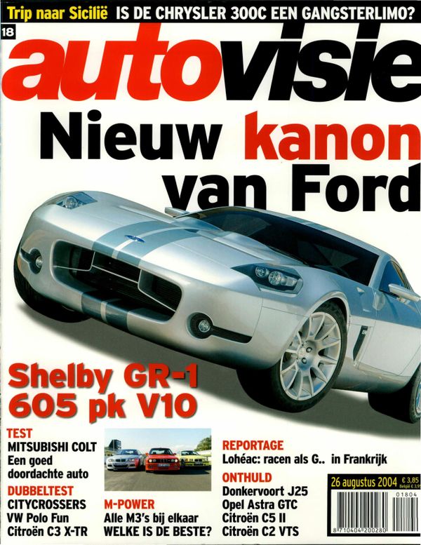 Covermodel: Ford Shelby GR-1 met 6,0-liter V10