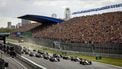 ZANDVOORT - De start van van de F1 Grand Prix van Nederland op het Circuit van Zandvoort. REMKO DE WAAL / ANP