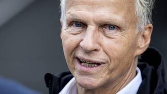 ZANDVOORT - Jan Lammers voorafgaand aan de F1 Grand Prix van Nederland op het Circuit van Zandvoort. SANDER KONING / ANP