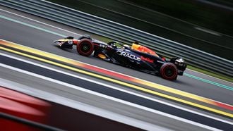 Red Bull Racing's Dutch driver Max Verstappen drives during the practice session ahead of the Formula One Belgian Grand Prix at the Spa-Francorchamps Circuit in Spa, on July 26, 2024. 
Simon Wohlfahrt / AFP