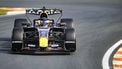 ZANDVOORT - Max Verstappen (Oracle Red Bull Racing) tijdens de sprintkwalificatie, voorafgaand aan de F1 Grand Prix van Nederland op het Circuit van Zandvoort. SEM VAN DER WAL / ANP