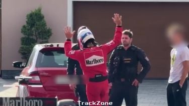 Ferrari F1/Dallara GP2 arrestatie