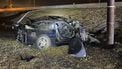 Toyota Supra Mk4 crash politie total loss