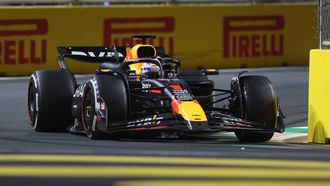 epa11209604 Red Bull Racing driver Max Verstappen of Netherlands steers his car during the Formula 1 Saudi Arabia Grand Prix at the Jeddah Corniche Circuit in Jeddah, Saudi Arabia, 09 March 2024.  EPA/ALI HAIDER