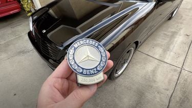 Mercedes-Benz High Mileage Award embleem logo badge gratis