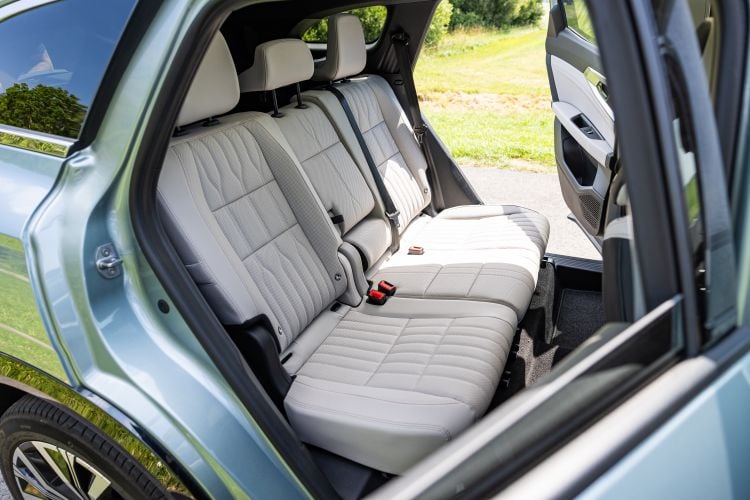 Achterbank van de Renault Espace
