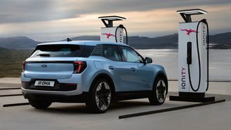 Ford EV elektrische auto 2030 2035 verbrandingsmotor brandstofmotor
