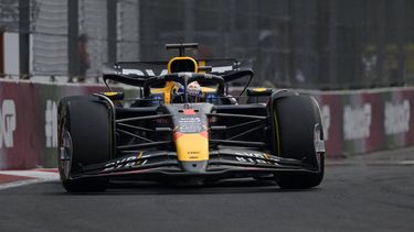Red Bull Racing's Dutch driver Max Verstappen races during the Mexico City Grand Prix at the Hermanos Rodriguez racetrack, in Mexico City on October 27, 2024.  
Alfredo ESTRELLA / AFP