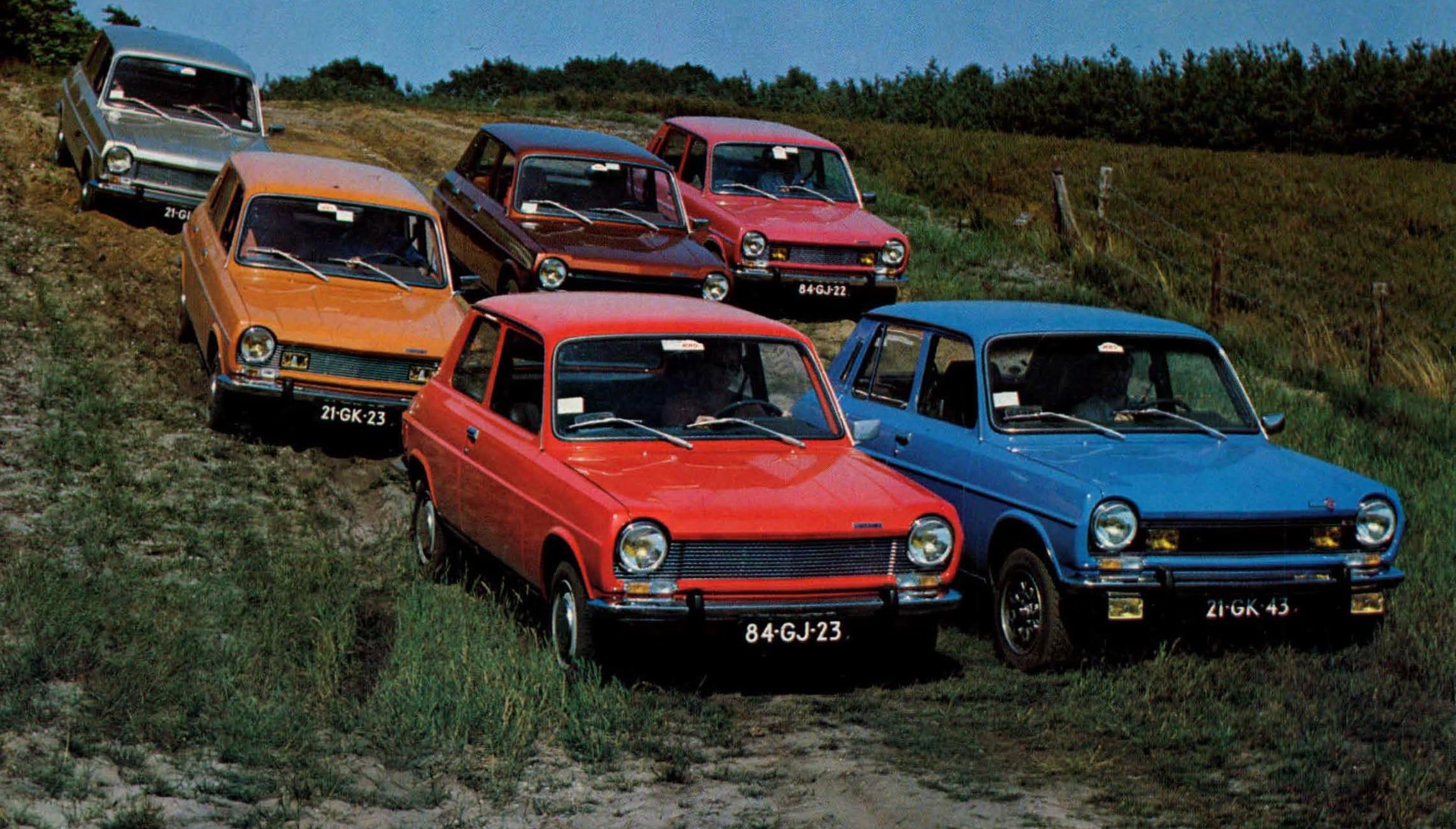 Covermodel Simca 1100: grondlegger van moderne hatchbacks