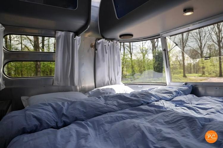 Duurste caravan van Nederland Airstream International 684 occasion tweedehands gebruikt