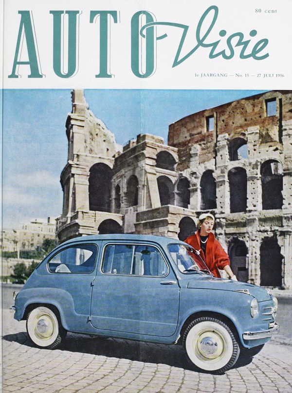 Covermodel Fiat 600: 'Zonder deze auto had de 500 nooit bestaan'