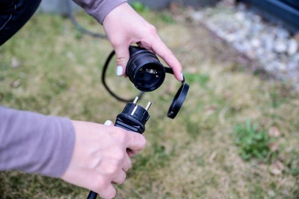 Verlengkabel voor vakantie elektrische auto