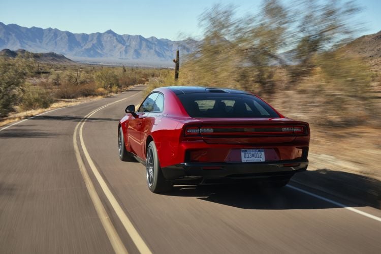 Dodge Charger Daytona R/T Scat Pack widebody design musclecar EV elektrische auto