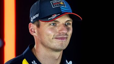 MONZA - Max Verstappen (Red Bull Racing) staat de pers te woord op het circuit van Autodromo Nazionale Monza in aanloop naar de Grote Prijs van Italie. ANP SANDER KONING