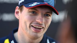 epa11232965 Max Verstappen of Red Bull speaks to media in the drivers paddock at the Albert Park Grand Prix Circuit in Melbourne, Australia, 21 March 2024. The 2024 Australia Formula 1 Grand Prix is held on 24 March.  EPA/JOEL CARRETT AUSTRALIA AND NEW ZEALAND OUT