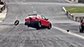 dragrace Volkswagen Gol crash