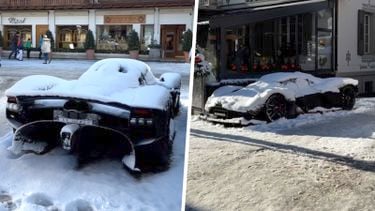 Aston Martin Valkyrie wintersport hypercar