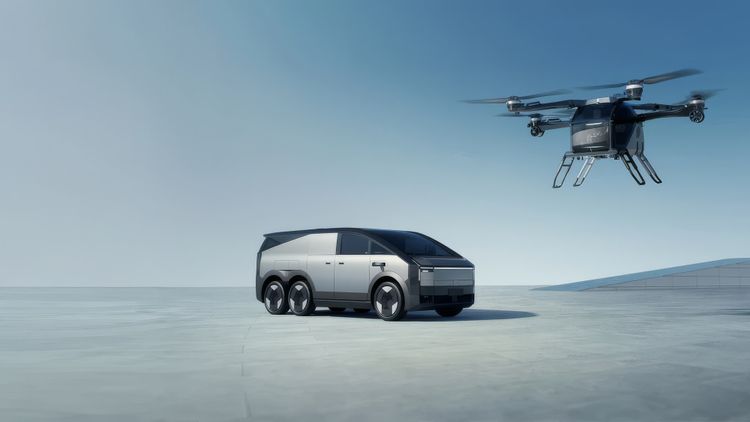 Xpeng toont een vliegend voertuig en een elektrische MPV