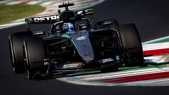 MONZA - George Russell (Mercedes) tijdens de 2e vrije training op het Autodromo di Monza voorafgaand aan de Grote Prijs van Italië. SANDER KONING / ANP