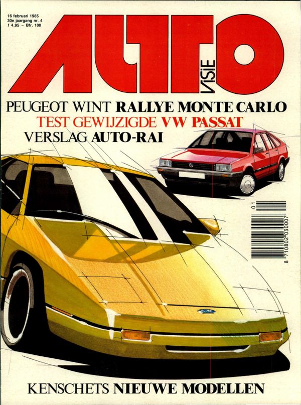 Covermodel: Ford middenmotor-project