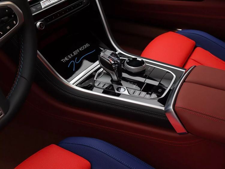 BMW 8-Serie BMW M850i Gran Coupé BMW 8 X JEFF KOONS duurste occasion tweedehands auto