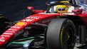 Ferrari's British driver Lewis Hamilton makes a pit stop during the Catalonia Formula One Grand Prix at the Circuit de Catalunya in Montmelo, on the outskirts of Barcelona, on June 14, 2026. 
Manaure QUINTERO / POOL / AFP
