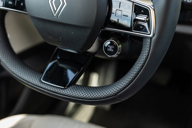 Stuurwiel van de Renault Espace