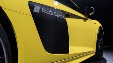 Audi etches symbols into car paint