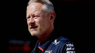 BAHREIN - Jonathan Wheatley, sportief directeur Red Bull Racing, op het Bahrain International Circuit in het woestijngebied Sakhir voorafgaand aan de Grote Prijs van Bahrein. ANP REMKO DE WAAL