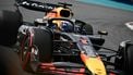 Red Bull Racing's Dutch driver Max Verstappen races during the qualifying session for the 2025 Miami Formula One Grand Prix at Miami International Autodrome in Miami Gardens, Florida, on May 3, 2025.  
Chandan Khanna / AFP