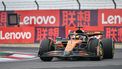 McLaren's Australian driver Oscar Piastri drives during the Formula One Chinese Grand Prix at the Shanghai International Circuit in Shanghai on March 23, 2025. 
HECTOR RETAMAL / AFP