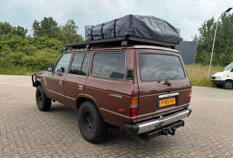 Toyota Land Cruiser FJ60 occasion tweedehands auto roadtrip overlanding vakantie wegenbelastingvrij wegenbelasting vrij lpg