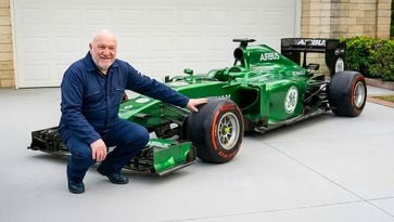 Formule 1 F1 auto zelfgebouwd