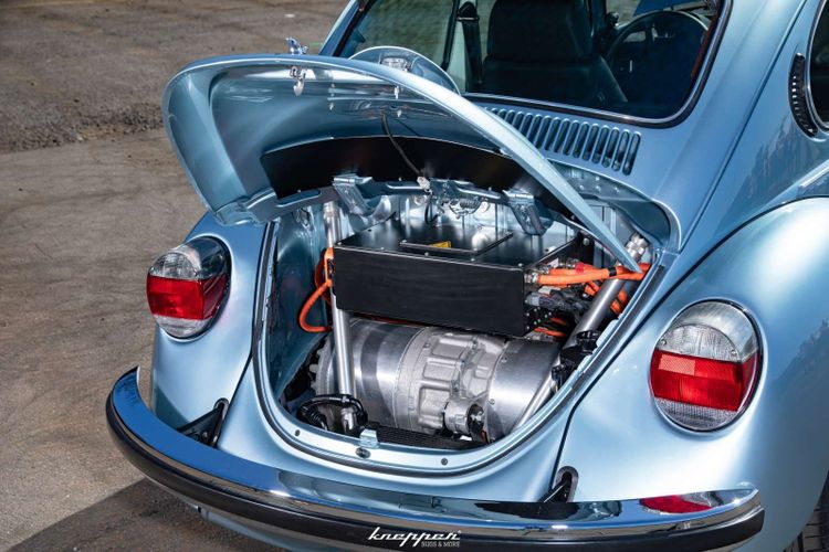 650 pk-Volkswagen Kever is eigenlijk een mix van een Porsche Taycan en een Tesla Model S