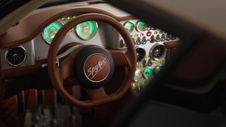 Victor Muller Spyker C8 Preliator XXV Pebble Beach onthulling The Quail
