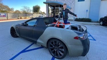 Tesla Model S, pick-up, Cybertruck