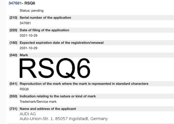 Audi RSQ6