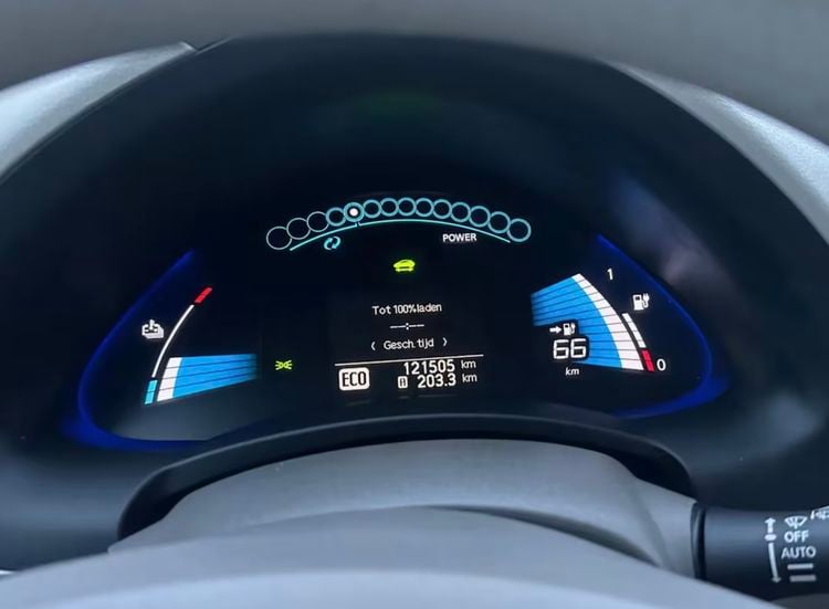 Nissan Leaf EV elektrische auto occasion tweedehands auto