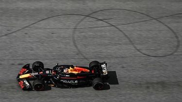 Red Bull Racing's Dutch driver Max Verstappen competes during the Formula One Austrian Grand Prix on the Red Bull Ring race track in Spielberg, Austria, on June 30, 2024. 
Joe Klamar / AFP