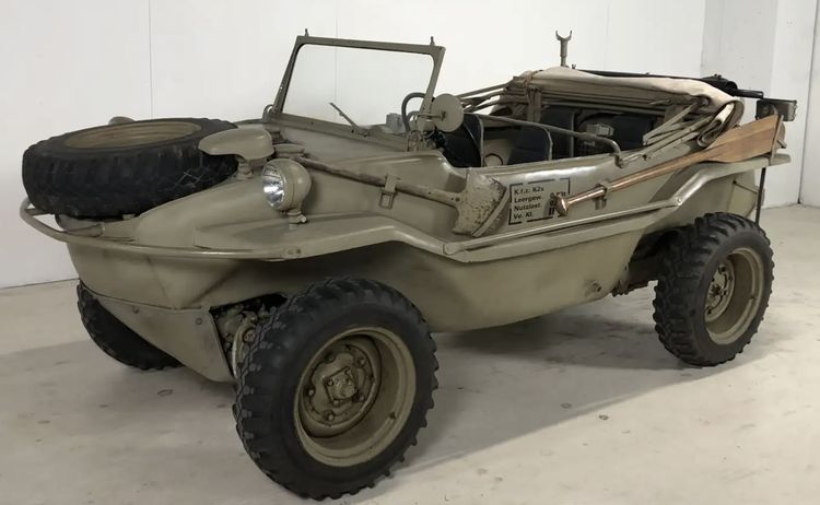 Volkswagen Schwimmwagen occasion tweedehands auto varen rijden amfibievoertuig duurste Volkswagen VW Nederland