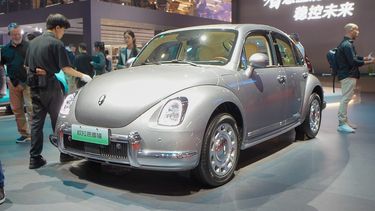 copy cat plagiaat auto vlkswagen kever chinese auto's automerken Shanghai autoshow 2025